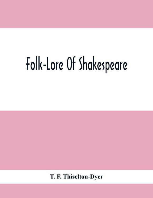 Produktbild: Folk-Lore Of Shakespeare