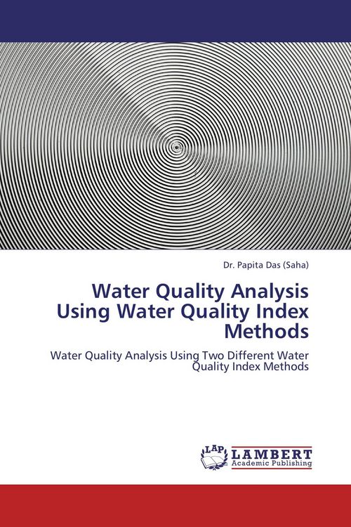 Produktbild: Water Quality Analysis Using Water Quality Index Methods