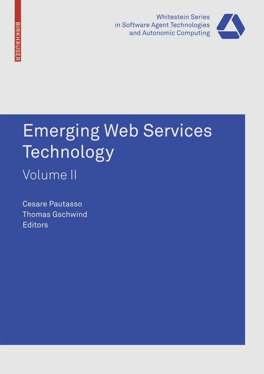 Produktbild: Emerging Web Services Technology, Volume II