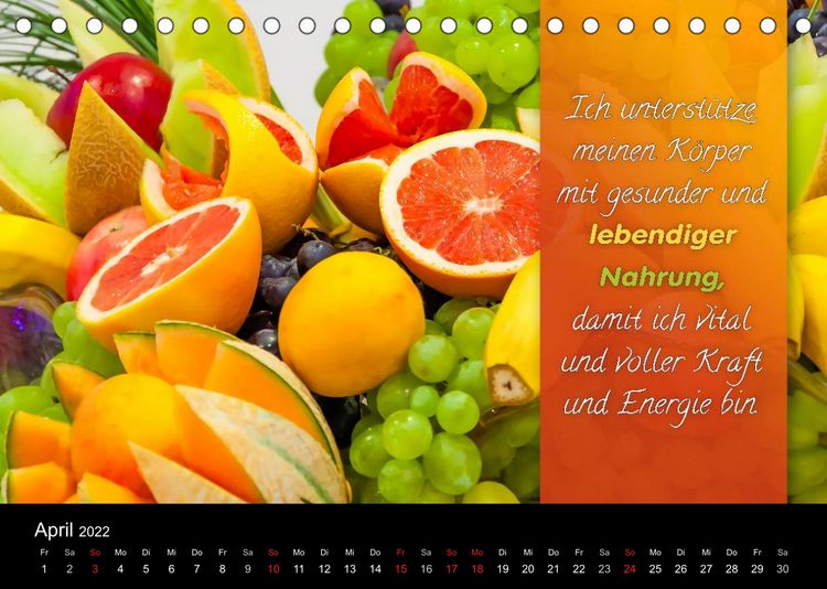 Produktbild: YouFeelGood - Positive Impulse f&uuml;r mehr Gesundheit, Entspannung und Wohlbefinden (Tischkalender 2022 DIN A5 quer)