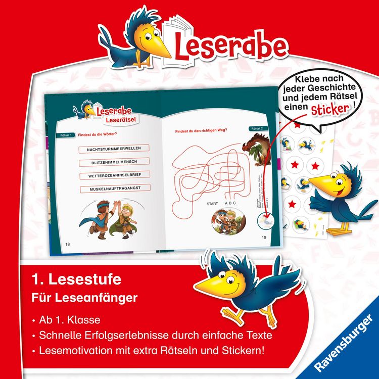 Produktbild: Leserabe Sonderausgaben - Abenteuergeschichten zum Lesenlernen