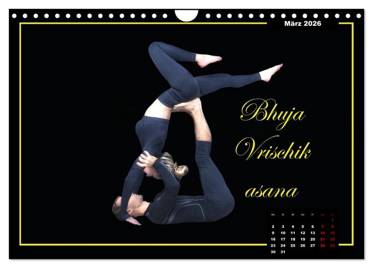 Produktbild: Yoga - Asana (Wandkalender 2026 DIN A4 quer), CALVENDO Monatskalender