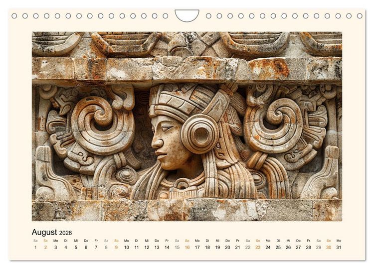 Produktbild: Die Maya und ihre Geheimnisse (Wandkalender 2026 DIN A4 quer), CALVENDO Monatskalender