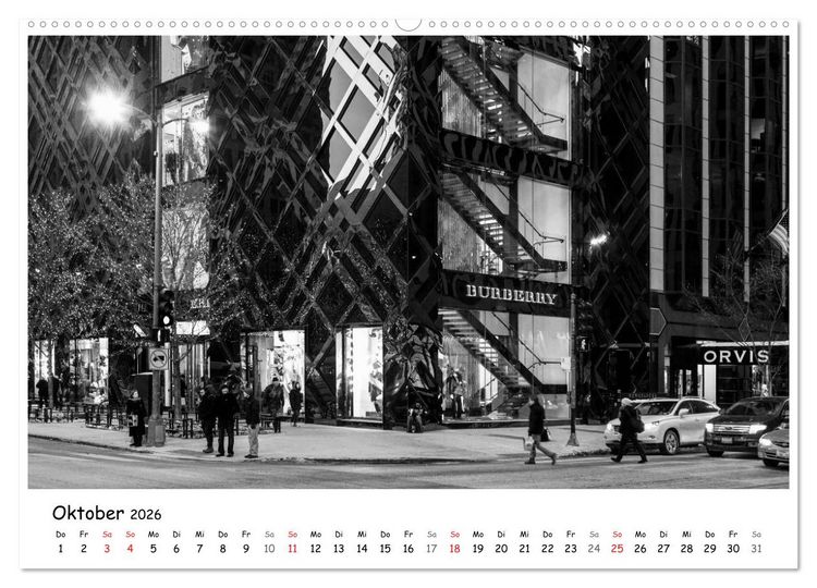 Produktbild: Chicago 2026 (Wandkalender 2026 DIN A2 quer), CALVENDO Monatskalender