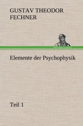 Produktbild: Elemente der Psychophysik