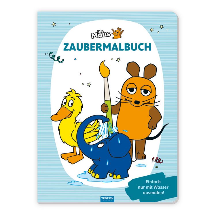 Produktbild: Tr&ouml;tsch Malbuch Die Maus Zaubermalbuch