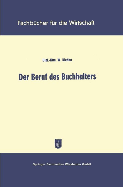 Produktbild: Der Beruf des Buchhalters