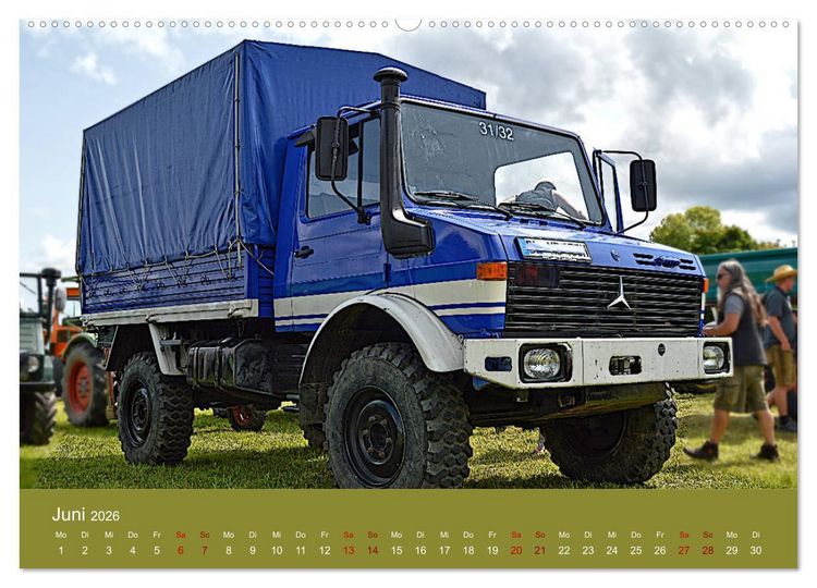 Produktbild: Ein Mythos mit Stern - das Universalmotorger&auml;t (Wandkalender 2026 DIN A2 quer), CALVENDO Monatskalender
