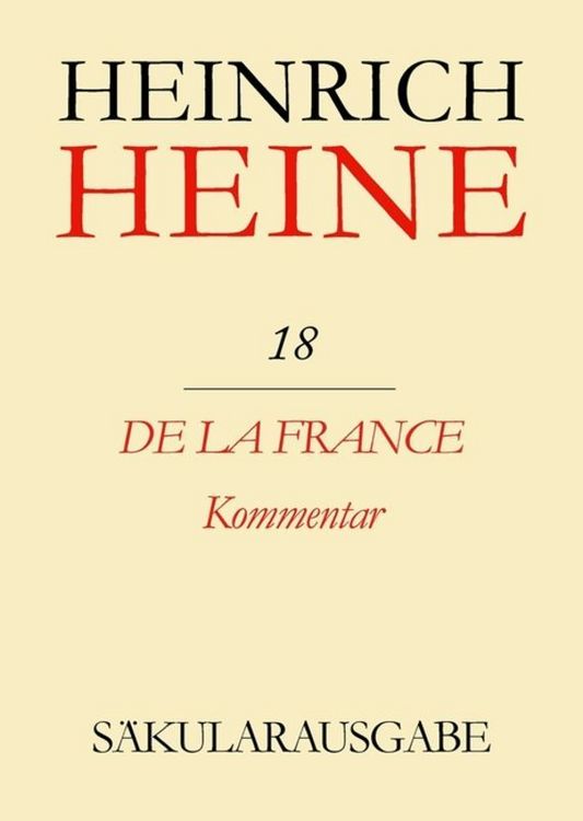 Produktbild: De la France. Kommentar