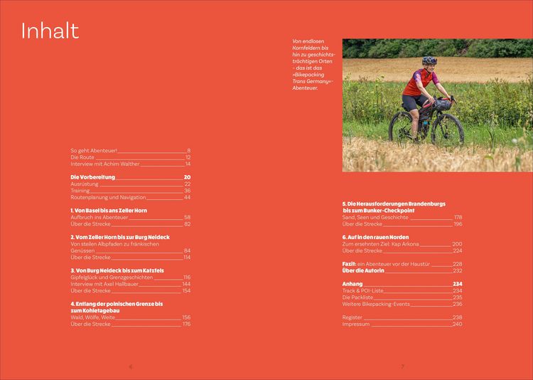 Produktbild: Bikepacking Trans Germany