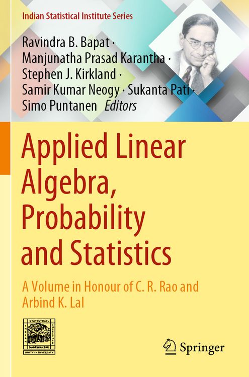 Produktbild: Applied Linear Algebra, Probability and Statistics