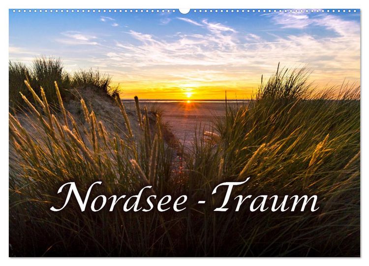 Produktbild: Nordsee - Traum (Wandkalender 2026 DIN A2 quer), CALVENDO Monatskalender