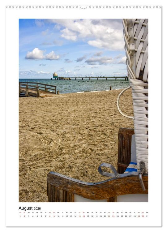 Produktbild: Vorpommern, Impressionen von Ostsee und Bodden (hochwertiger Premium Wandkalender 2026 DIN A2 hoch), Kunstdruck in Hochglanz