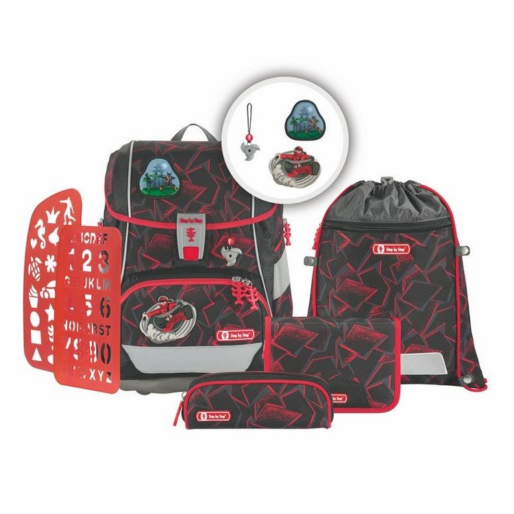 Produktbild: STEP BY STEP&reg; Schulrucksack-Set 2in1 Plus 6teilig, Ninja Yuma