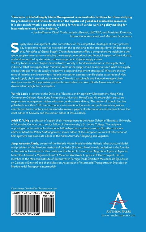 Produktbild: Principles of Global Supply Chain Management