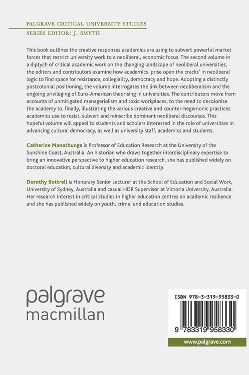 Produktbild: Resisting Neoliberalism in Higher Education Volume II