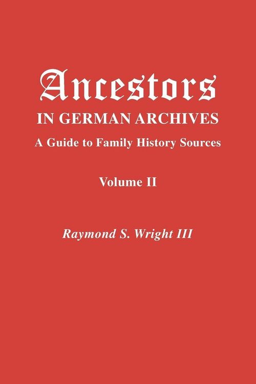 Produktbild: Ancestors in German Archives. Volume II