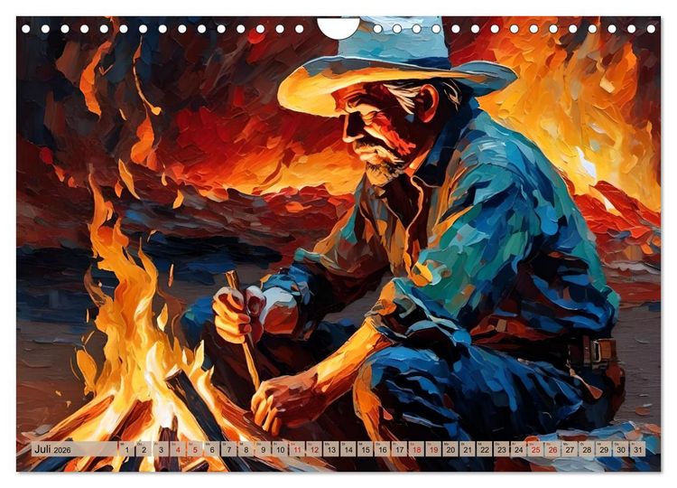 Produktbild: Wild West Moments (Wandkalender 2026 DIN A4 quer), CALVENDO Monatskalender