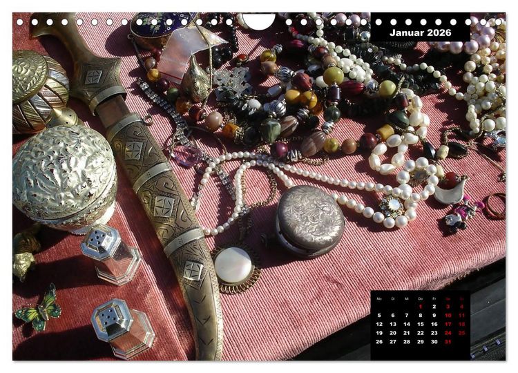 Produktbild: Tr&ouml;del, Flohmarkt & Antikes (Wandkalender 2026 DIN A4 quer), CALVENDO Monatskalender