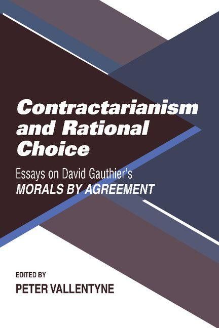 Produktbild: Contractarianism and Rational Choice