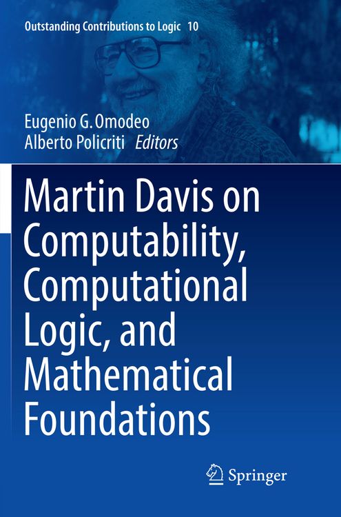 Produktbild: Martin Davis on Computability, Computational Logic, and Mathematical Foundations