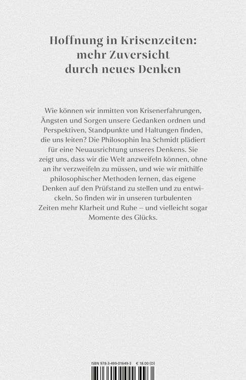 Produktbild: Wof&uuml;r es sich zu denken lohnt