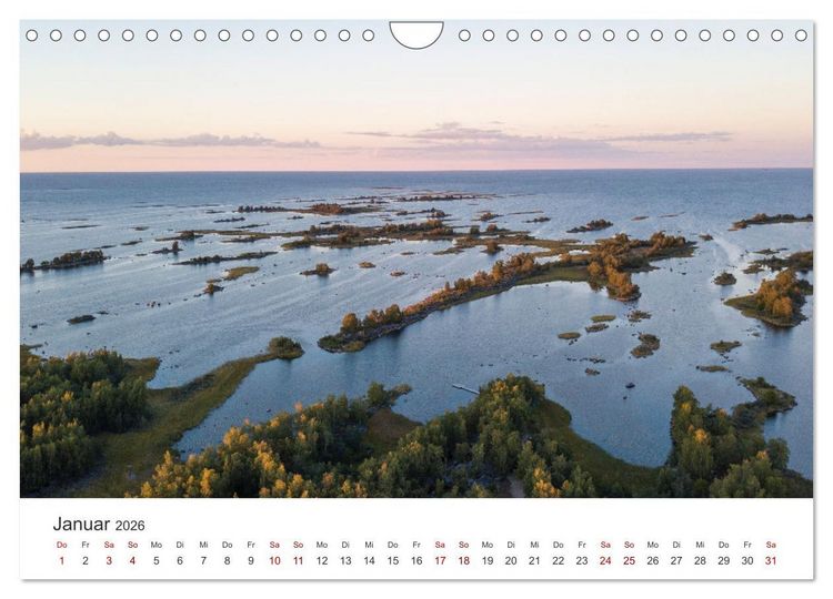 Produktbild: Finnland - Das bezaubernde Land im Norden. (Wandkalender 2026 DIN A4 quer), CALVENDO Monatskalender
