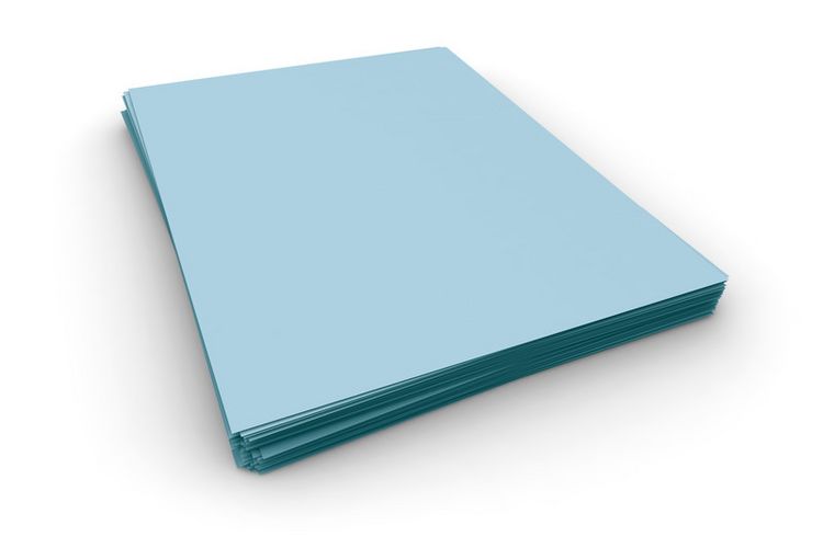 Produktbild: Kopierpapier A4 80g blau