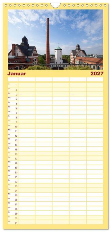Produktbild: Familienplaner 2027 - Hannover - Momente einer Reise mit 5 Spalten (Wandkalender, 21 x 45 cm) CALVENDO