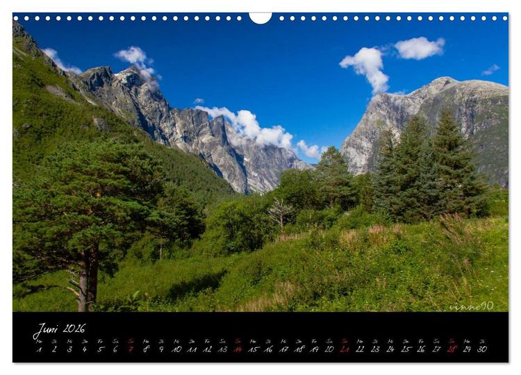 Produktbild: NORDISCH (Wandkalender 2026 DIN A3 quer), CALVENDO Monatskalender