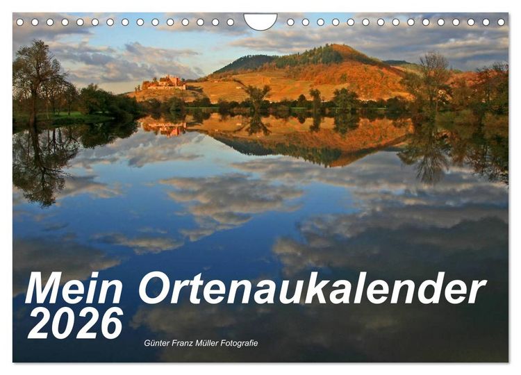 Produktbild: Mein Ortenaukalender 2026 (Wandkalender 2026 DIN A4 quer), CALVENDO Monatskalender