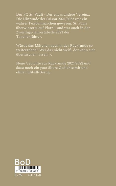 Produktbild: FC St. Pauli (kam wie Ph&ouml;nix aus der Asche und steckte alle in die Tasche) - Ein Fussballm&auml;rchen? Die Fortsetzung