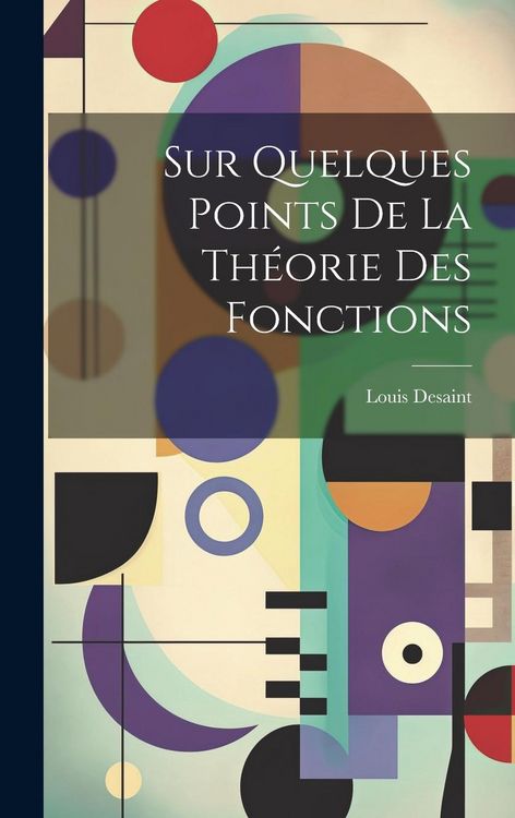 Produktbild: Sur Quelques Points De La Th&eacute;orie Des Fonctions