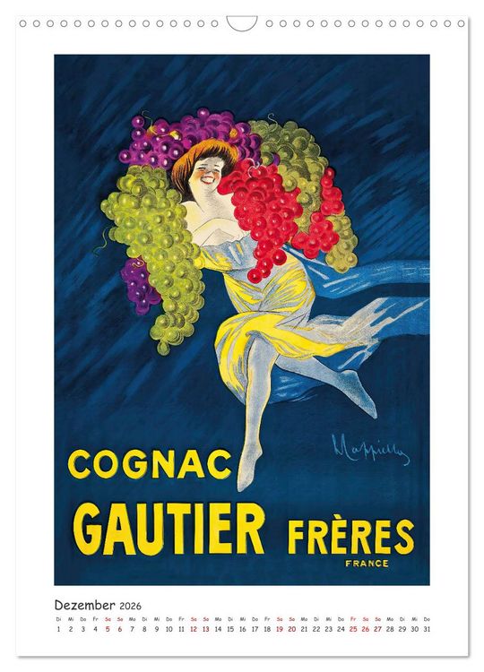 Produktbild: Leonetto Cappiello - Das goldene Zeitalter der Werbekunst (Wandkalender 2026 DIN A3 hoch), CALVENDO Monatskalender