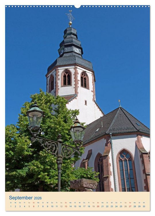 Produktbild: ETTLINGEN (Wandkalender 2026 DIN A2 hoch), CALVENDO Monatskalender