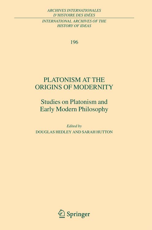 Bild vom Artikel Platonism at the Origins of Modernity vom Autor Douglas Hedley