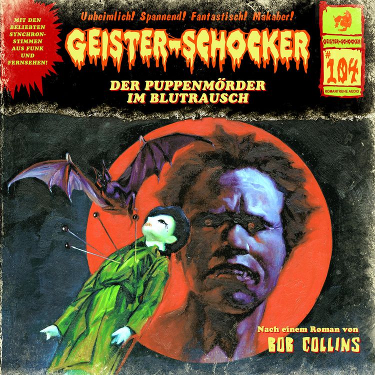 Produktbild: Geister Schocker CD 104: Der Puppenm&ouml;rder im Blutrausch