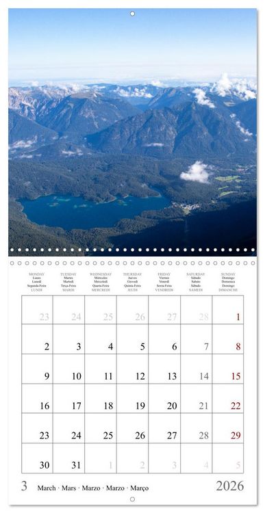 Produktbild: A Journey Through Germany (Wall Calendar 2026 12 &times; 12 Inch) CALVENDO 12 Month Wall Calendar