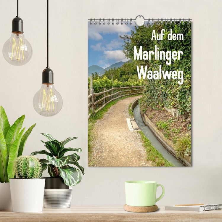 Produktbild: Auf dem Marlinger Waalweg (Wandkalender 2026 DIN A4 hoch), CALVENDO Monatskalender
