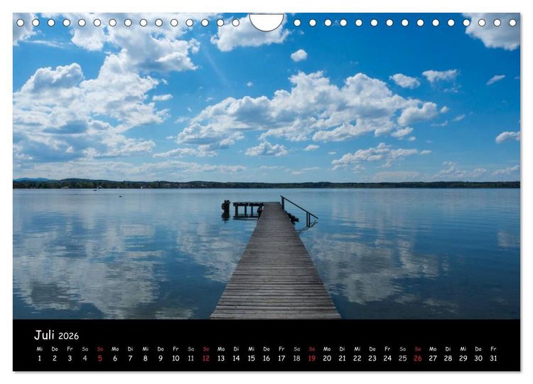 Produktbild: Starnberger See - Silent Moments (Wandkalender 2026 DIN A4 quer), CALVENDO Monatskalender