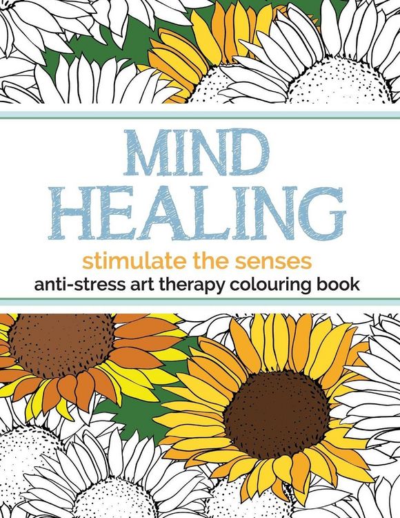 Produktbild: Mind Healing Anti-Stress Art Therapy Colouring Book