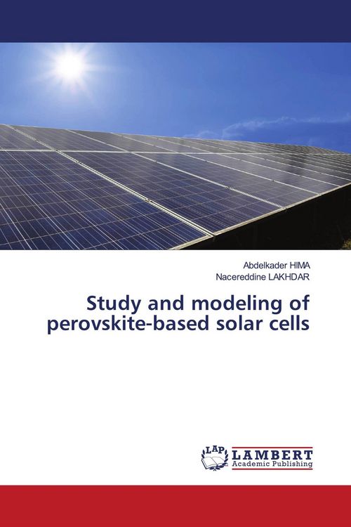 Produktbild: Study and modeling of perovskite-based solar cells