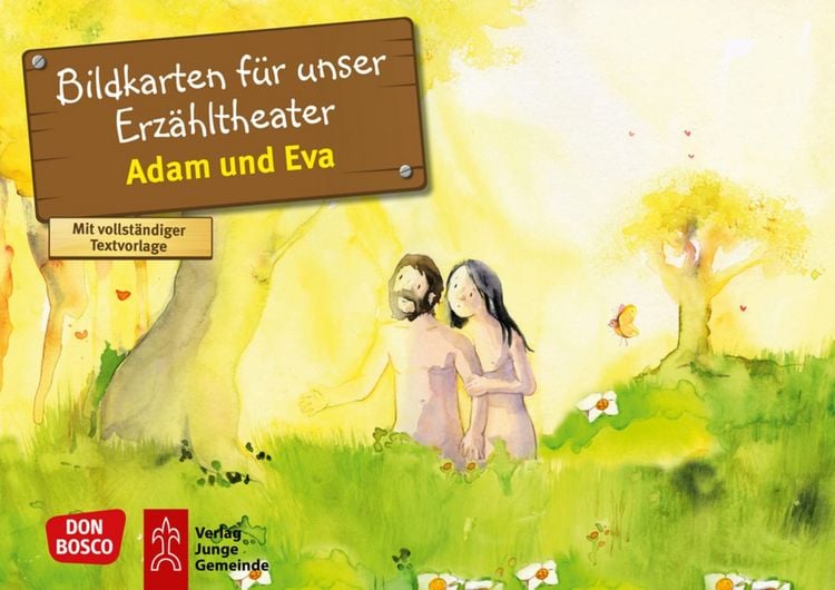 Produktbild: Adam und Eva. Kamishibai Bildkartenset