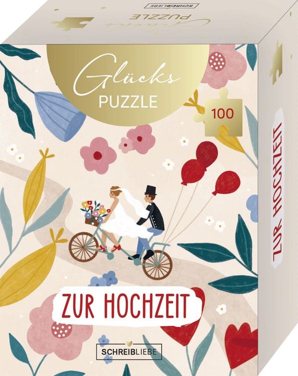 Produktbild: Gl&uuml;ckspuzzle-Hochzeit