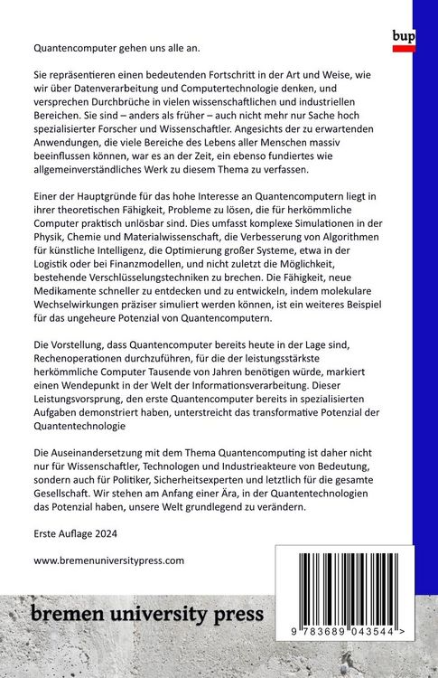 Produktbild: Quantenwelten: Die Revolution des Computings und wie sie unsere Zukunft formt