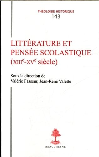 Produktbild: Litt&eacute;rature et pens&eacute;e scolastique (XIIIe-XVe si&egrave;cle)