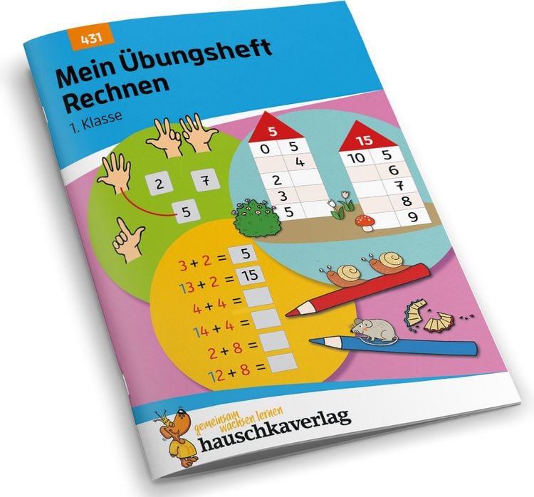 Produktbild: Mein &Uuml;bungsheft Rechnen lernen 1. Klasse