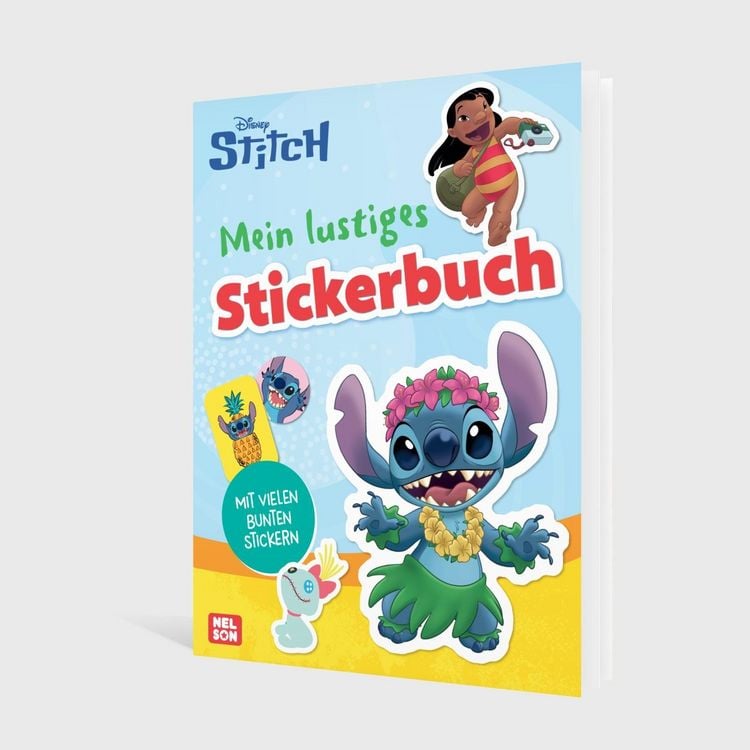 Produktbild: Disney Kreative Besch&auml;ftigung: Stitch: Mein lustiges Stickerbuch