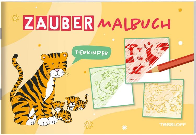 Produktbild: Zaubermalbuch. Tierkinder
