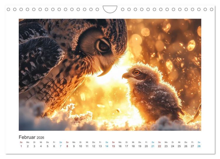 Produktbild: Geheimnisvolle Wildnis (Wandkalender 2026 DIN A4 quer), CALVENDO Monatskalender